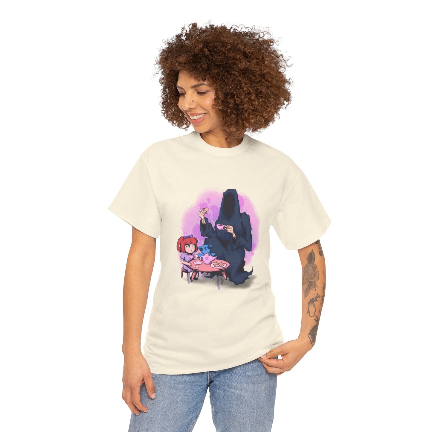 Tea Party Unisex Heavy Cotton Tee