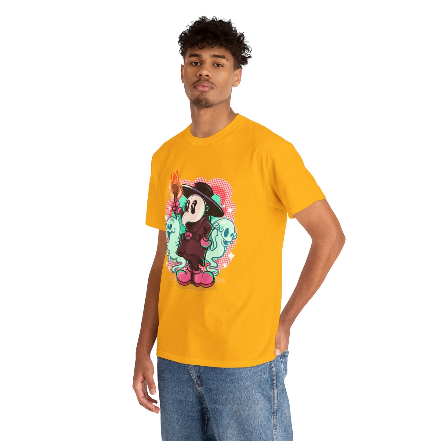 Rubber Hose Plague Doctor Unisex Heavy Cotton Tee