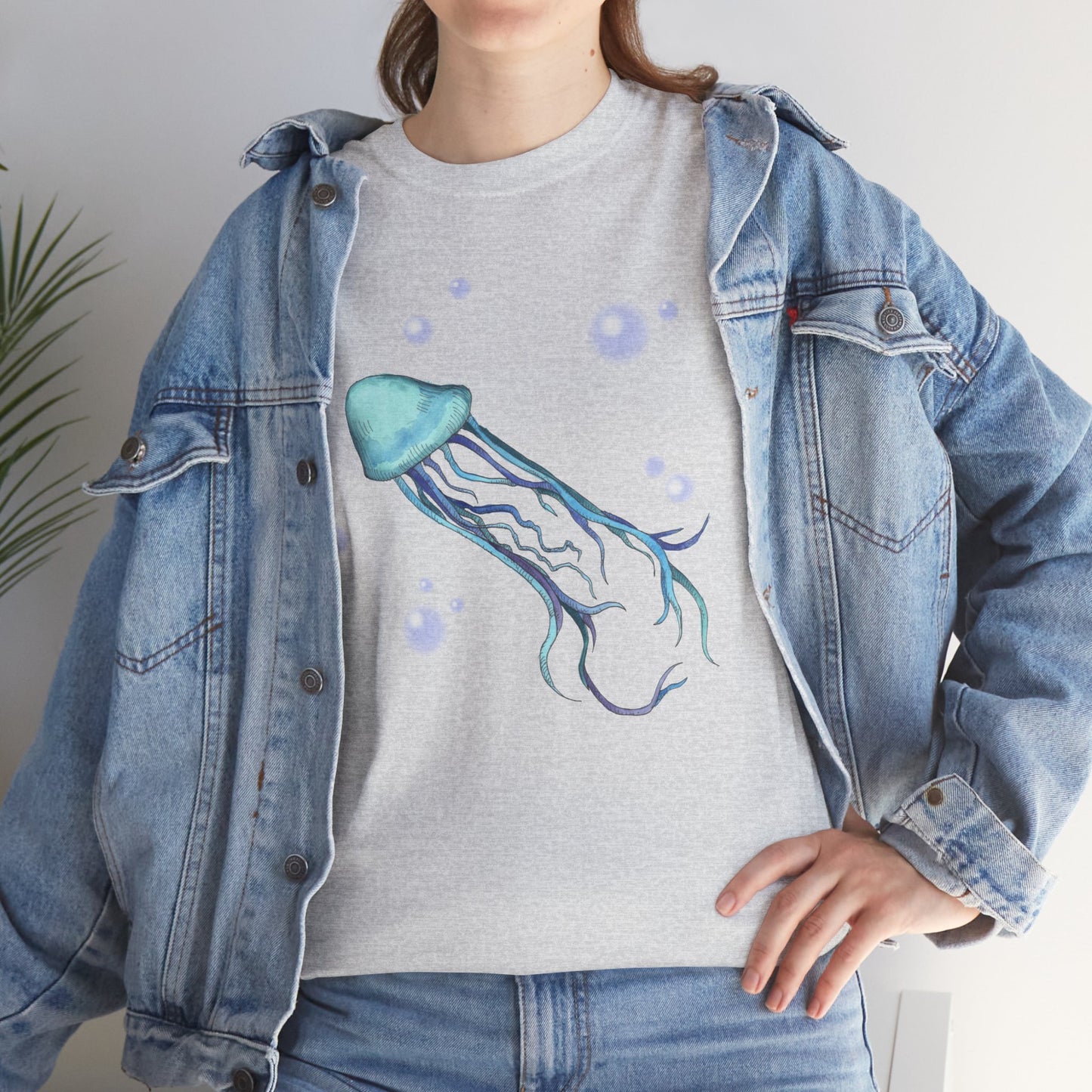 KY Jellyfish Unisex Heavy Cotton Tee
