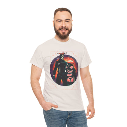 Pumpkin King & Queen Unisex Heavy Cotton Tee