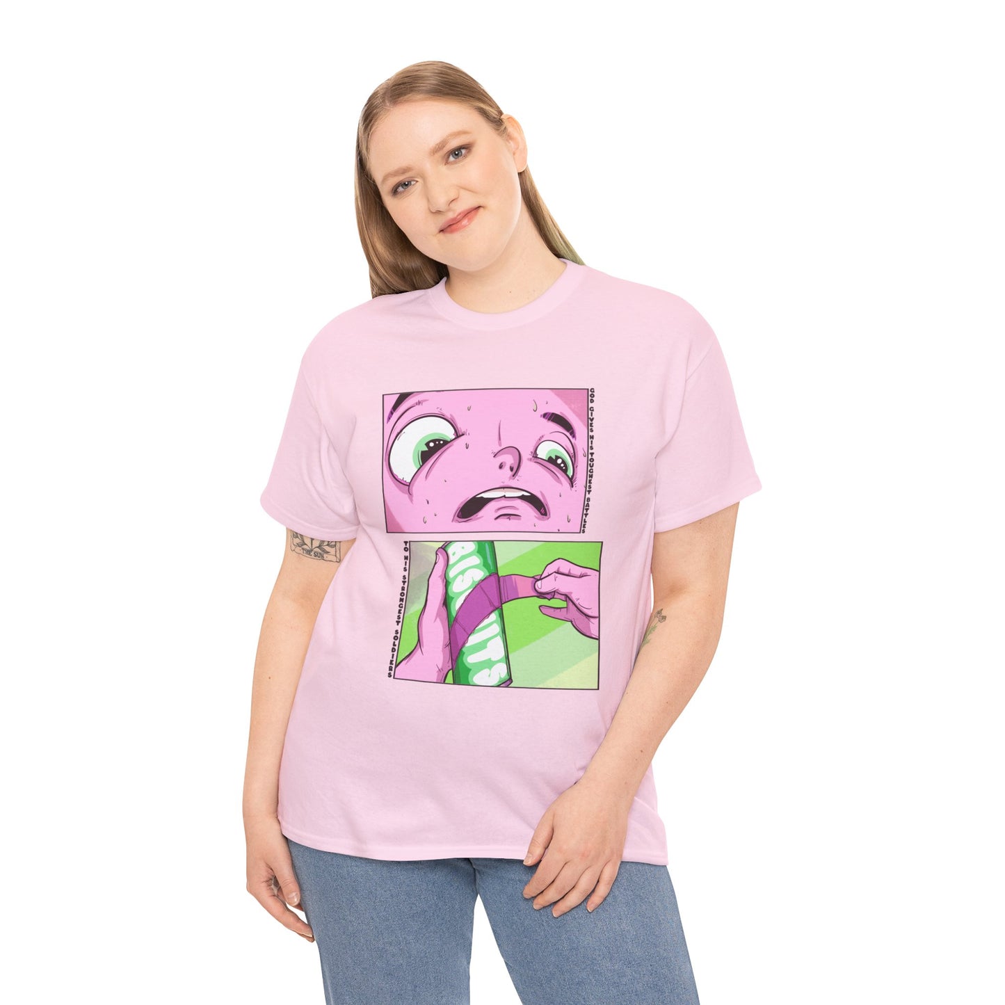 Biscuit Battle Unisex Heavy Cotton Tee