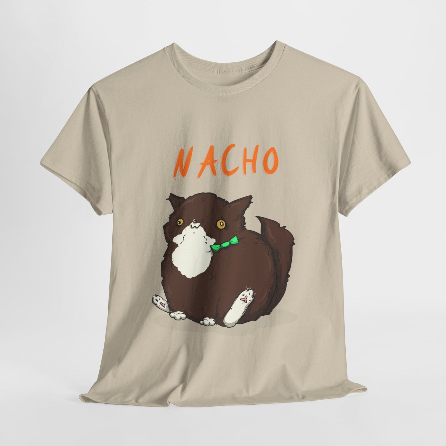 Nacho The Cat Unisex Heavy Cotton Tee