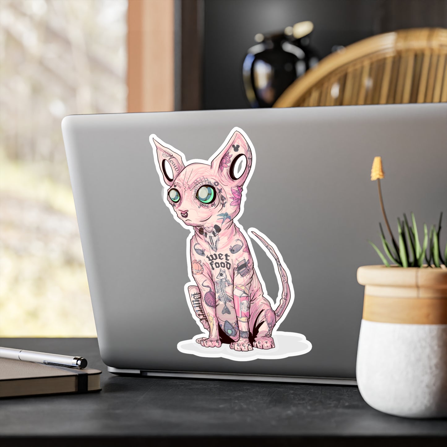 Cattoo Kiss-Cut Vinyl Decal