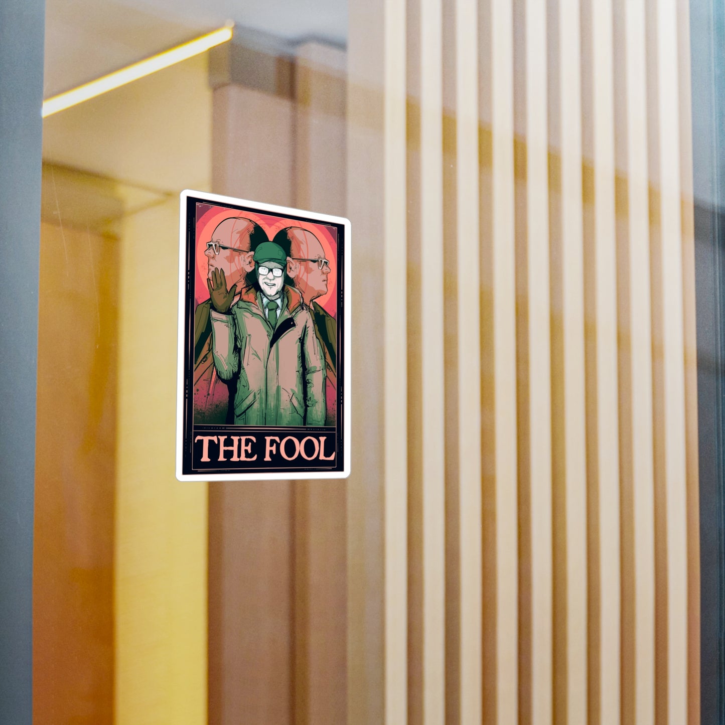 The Vampire Fool Kiss-Cut Vinyl Decal