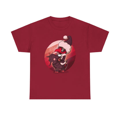 Plague Doctor Santa Unisex Heavy Cotton Tee