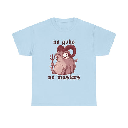No Gods No Masters Unisex Heavy Cotton Tee