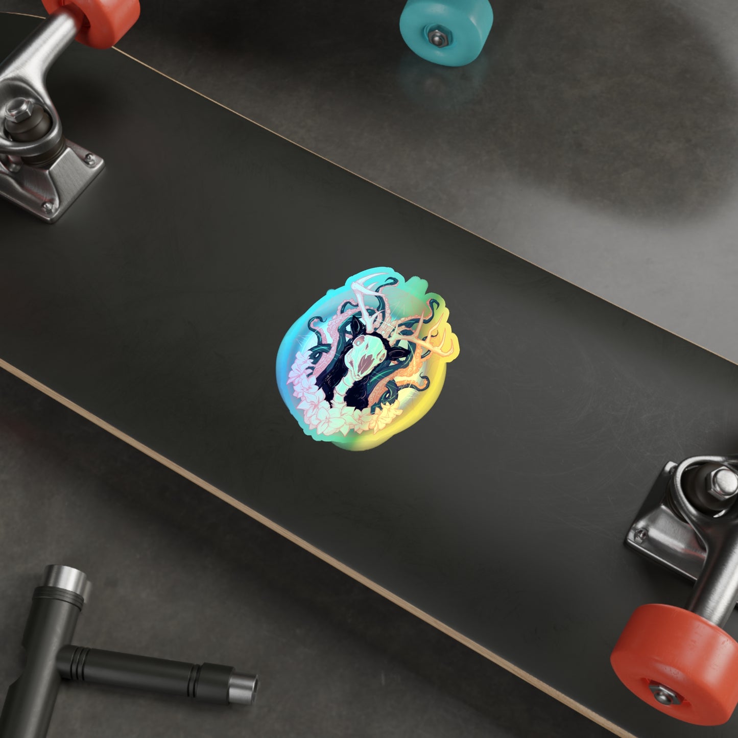 Entropy Holographic Die-cut Stickers