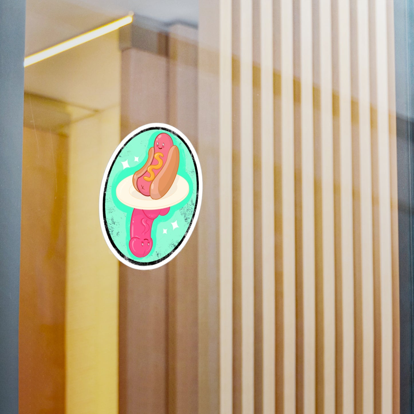 Ceramic Plate Kiss-Cut Vinyl Decal