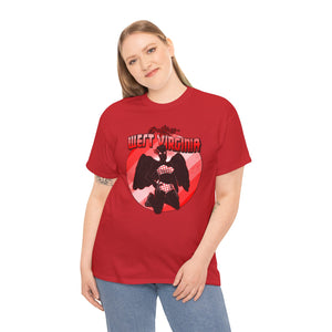 Cryptid Pinups: West Virginia Unisex Heavy Cotton Tee