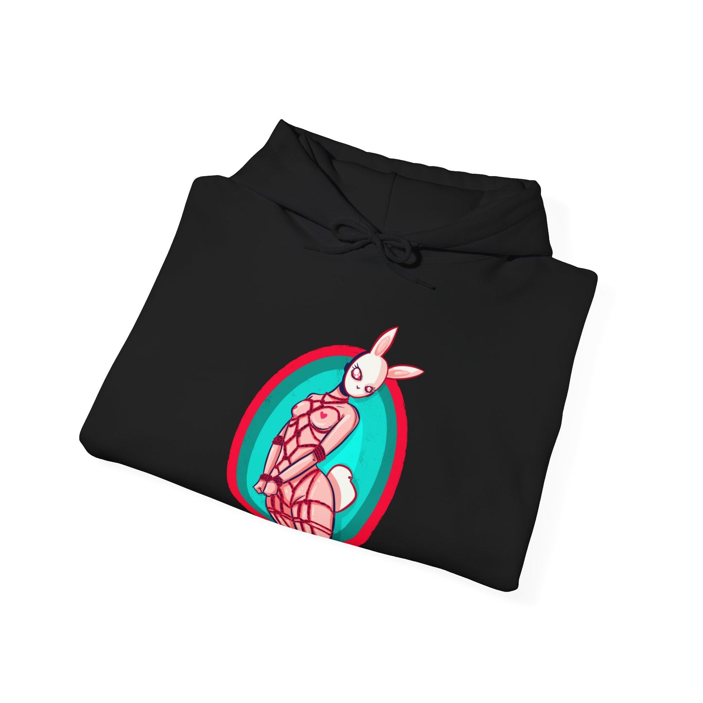 Rope Bunny Unisex Heavy Blend Hooded Sweatshirt