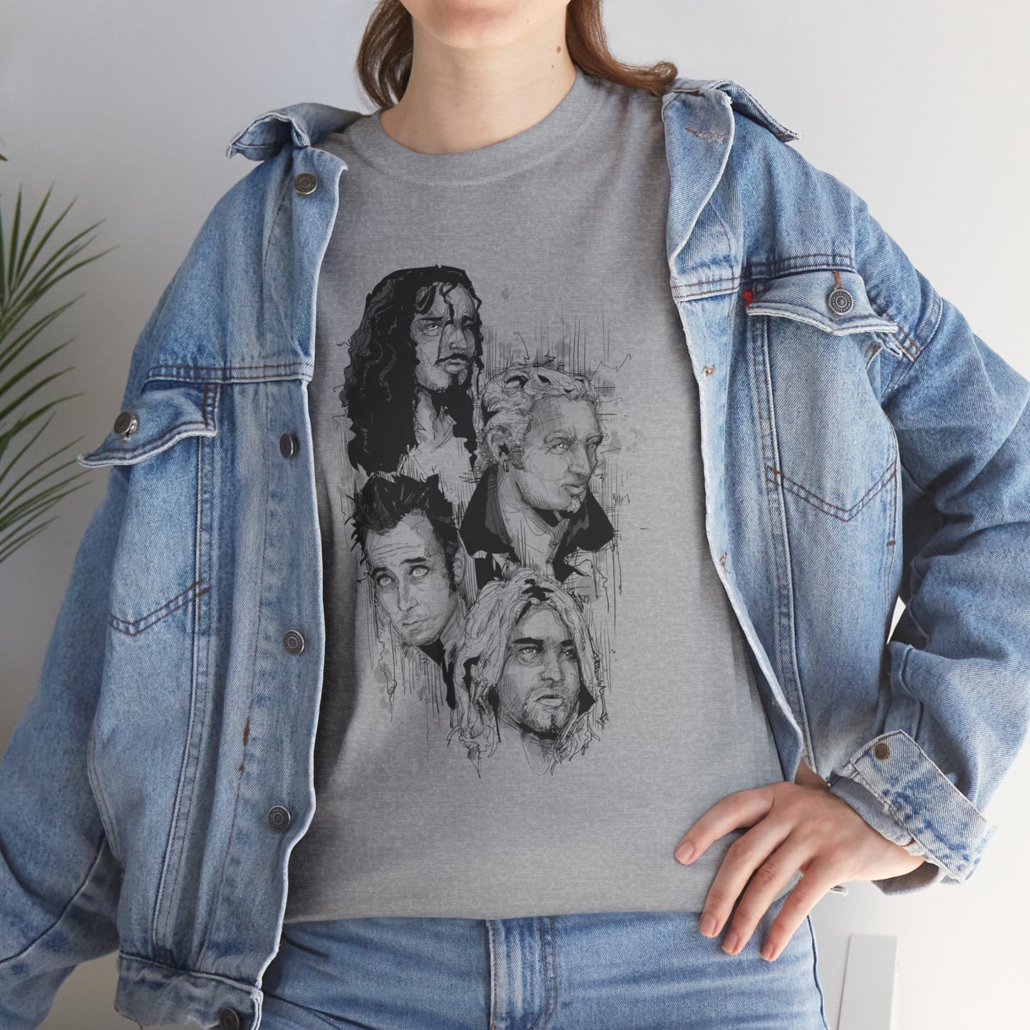 Grunge Gods Unisex Heavy Cotton Patreon Tee