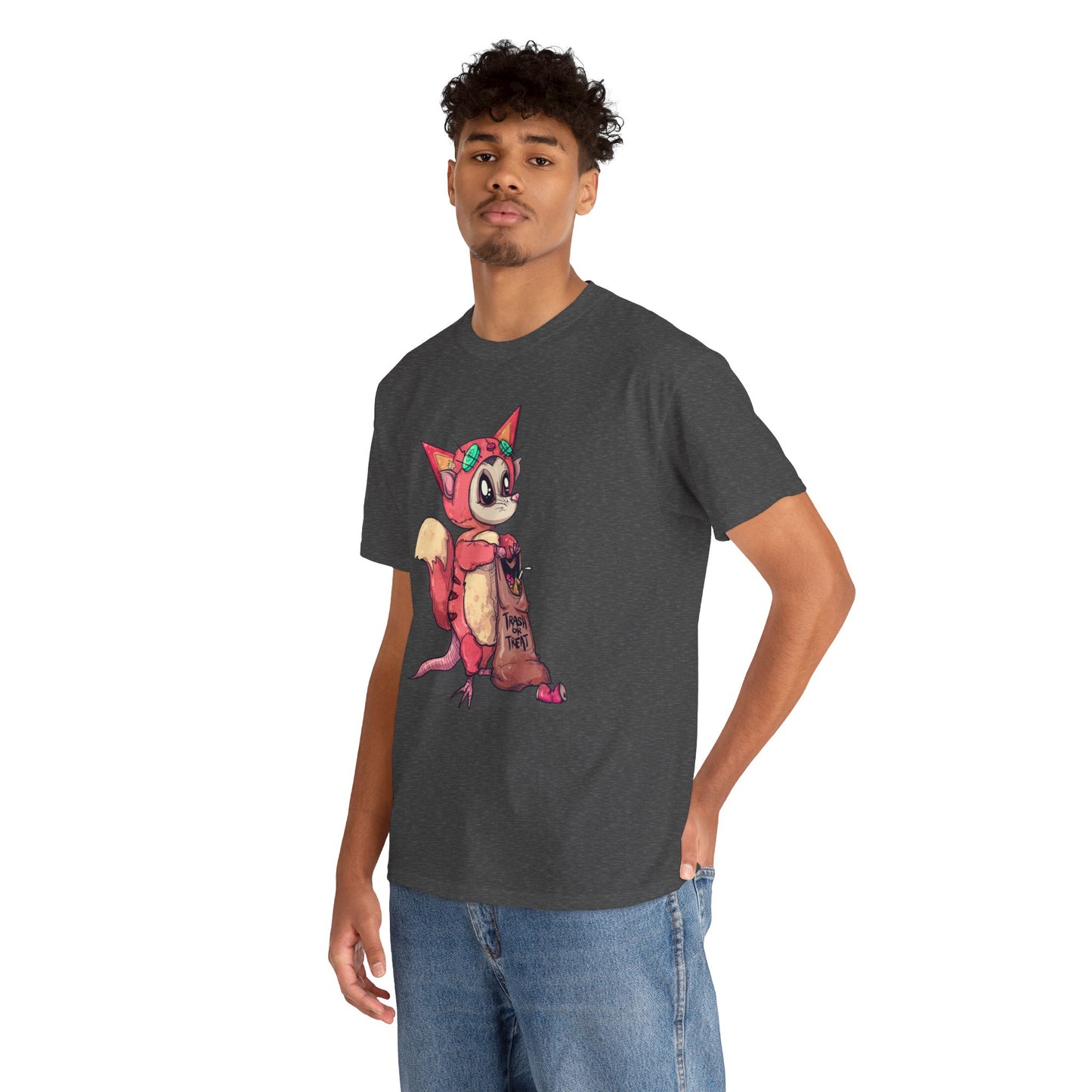Trash Or Treat Unisex Heavy Cotton Tee