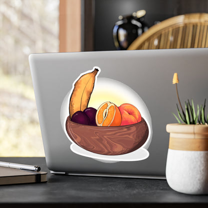 Adult Fruit Basket Kiss-Cut Vinyl Decal