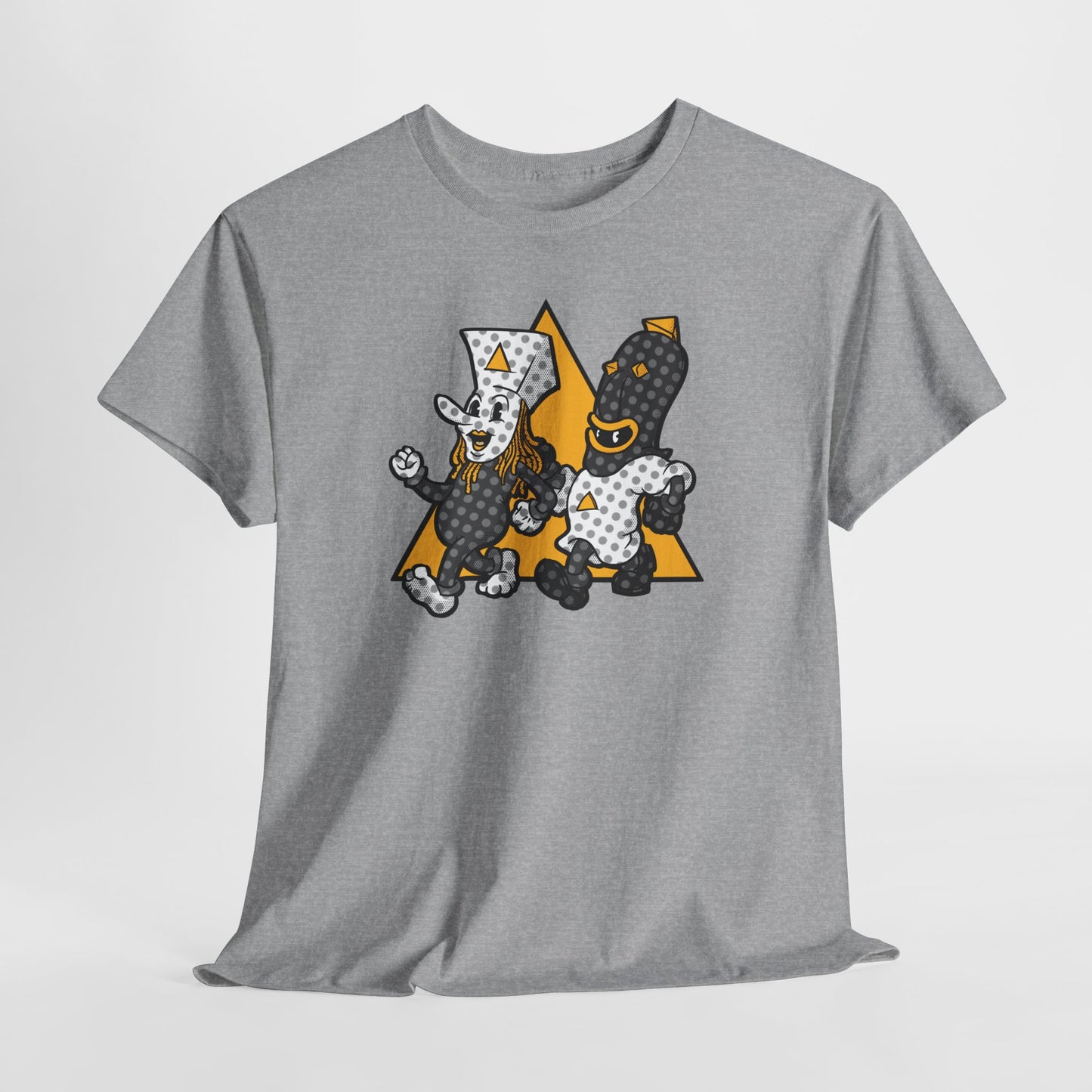 Microtonal Rubber Hose Unisex Heavy Cotton Tee