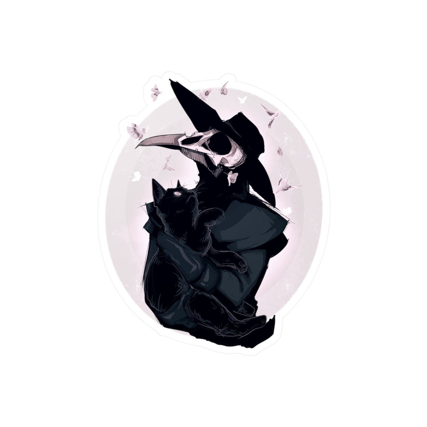 Nocturnal Kiss-Cut Vinyl Decal