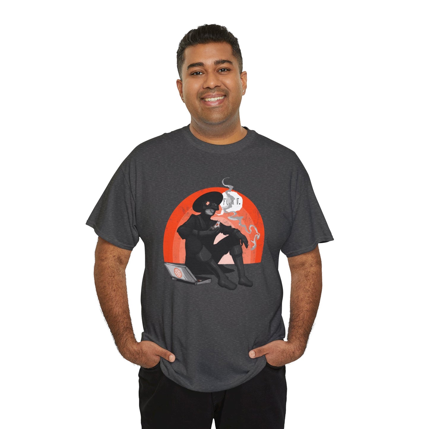Plague Vacation Unisex Heavy Cotton Tee