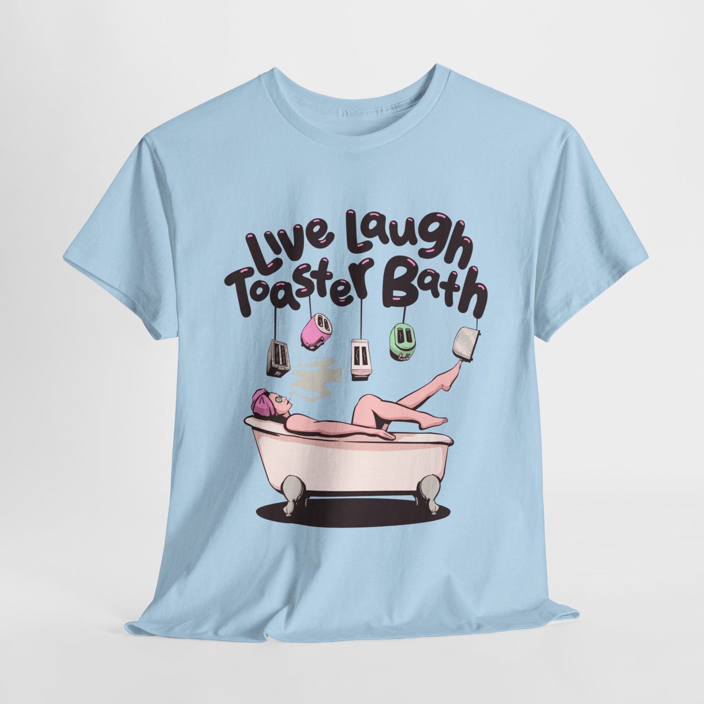 Toaster Bath Unisex Heavy Cotton Tee