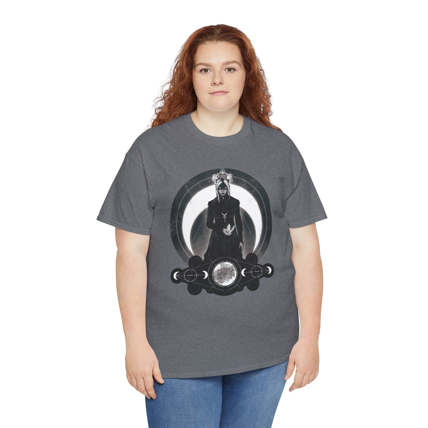 Moon Goddess Unisex Heavy Cotton Tee