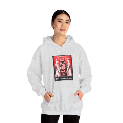 The Pumpkin Queen Tarot Unisex Heavy Blend Hooded Sweatshirt