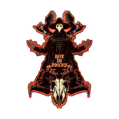 Rot In Pieces Kiss-Cut Vinyl Decal