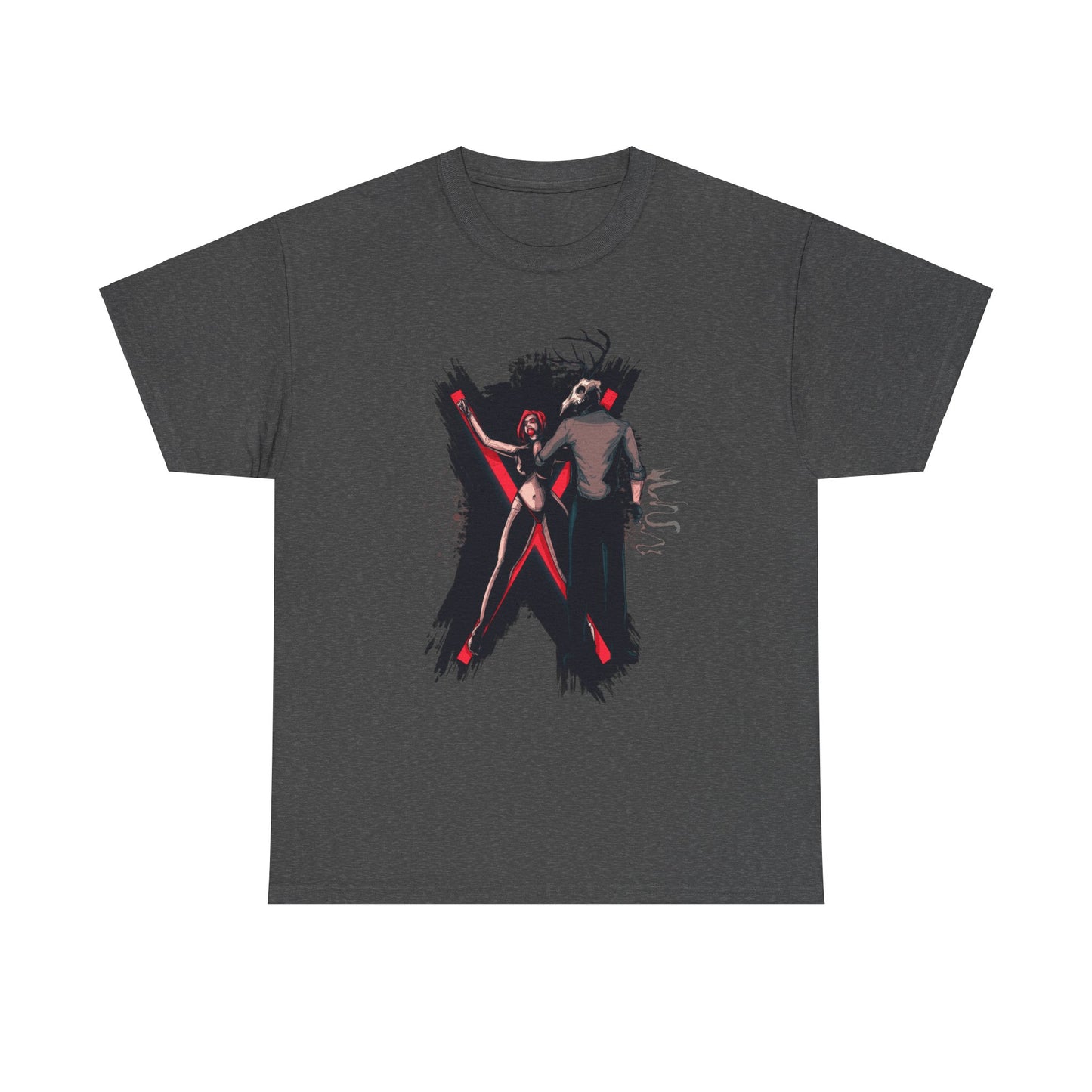 Deer Daddy Series 11: The Cross Unisex Heavy Cotton Tee