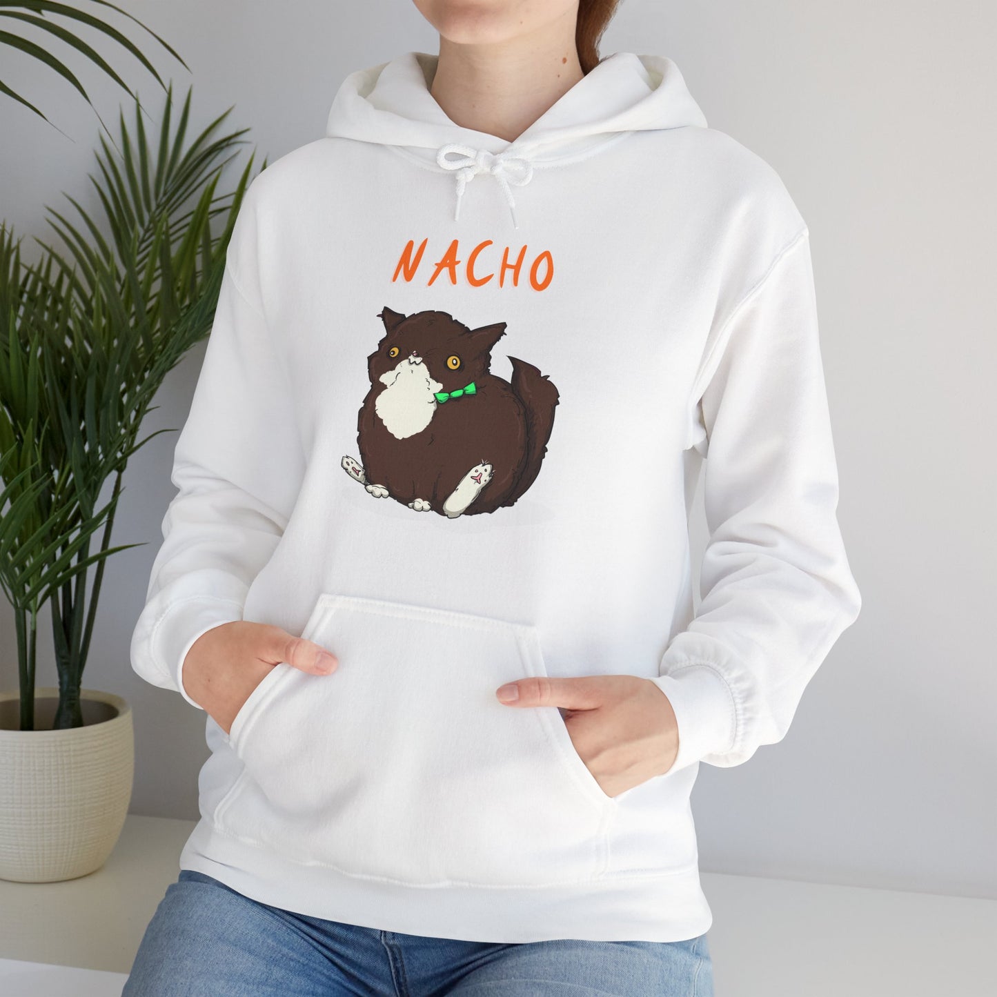 Nacho The Cat Unisex Heavy Blend Hooded Sweatshirt
