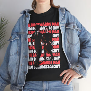 The Backwards Man Unisex Heavy Cotton Tee