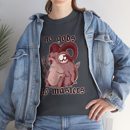 No Gods No Masters Unisex Heavy Cotton Tee