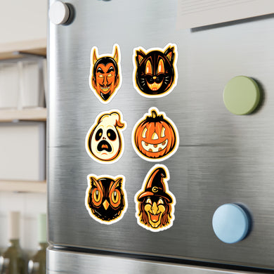 Vintage Halloween Kiss-Cut Vinyl Decal