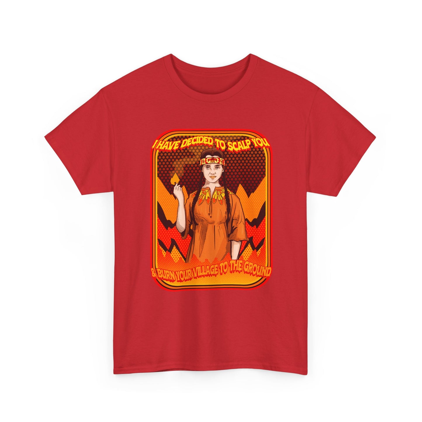 Burn Your Village Unisex Heavy Cotton Tee