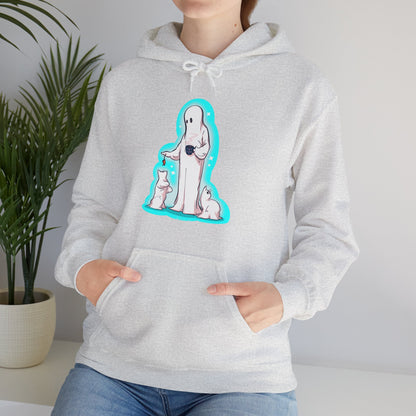 Happy Afterlife Unisex Heavy Blend Hooded Sweatshirt