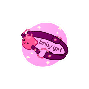 Baby Girl Kiss-Cut Vinyl Decal