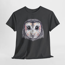 Sugar Skull Owl Unisex Heavy Cotton Tee