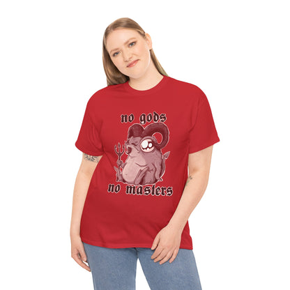 No Gods No Masters Unisex Heavy Cotton Tee