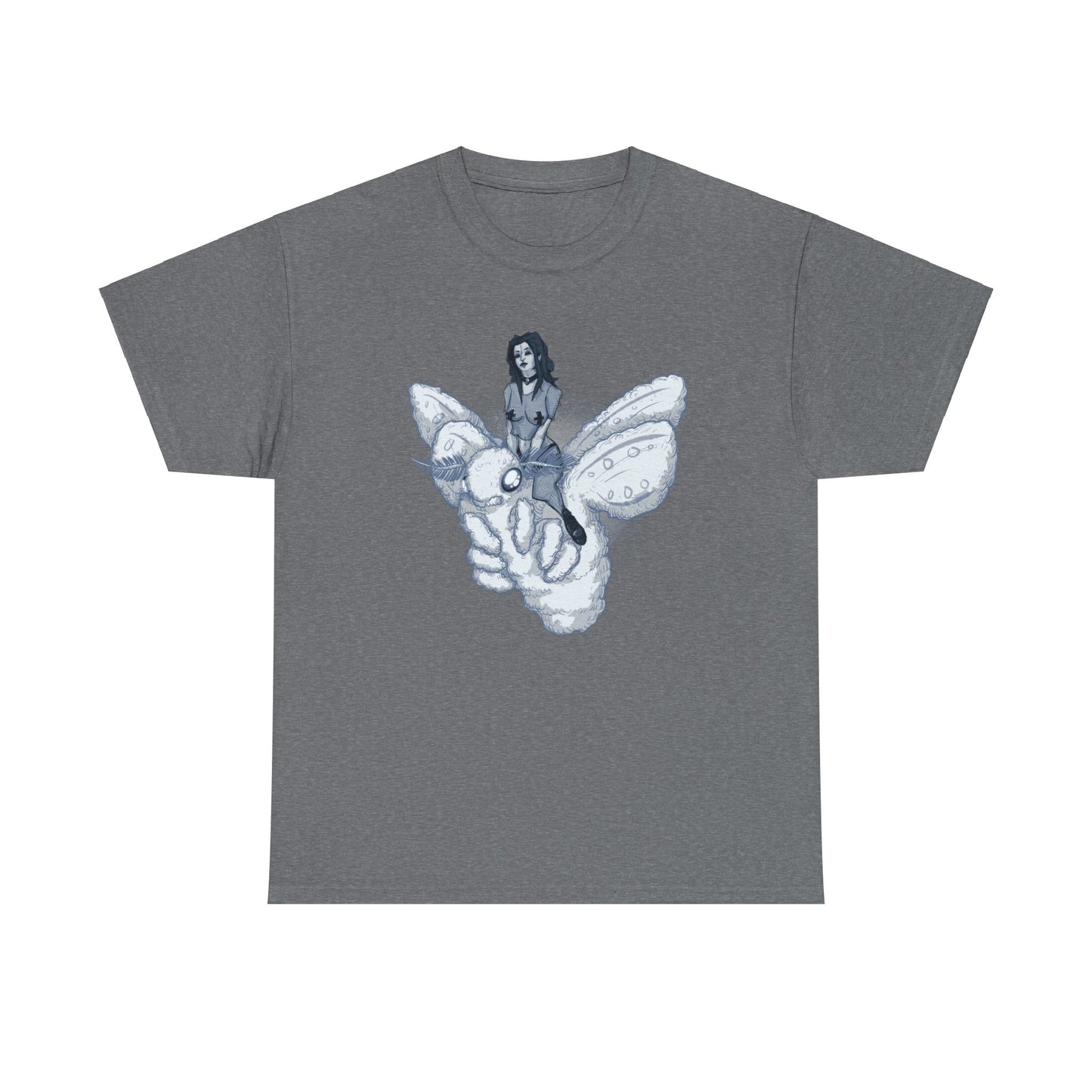 Goth On A Moth Unisex Heavy Cotton Tee