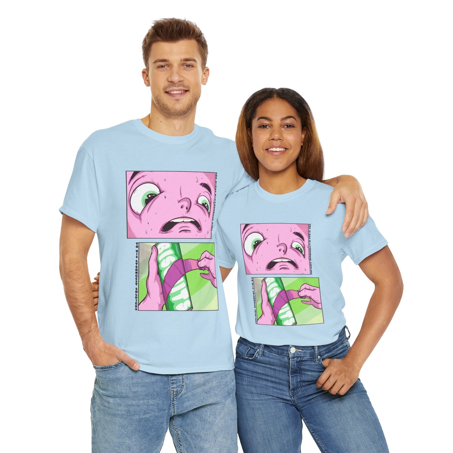 Biscuit Battle Unisex Heavy Cotton Tee
