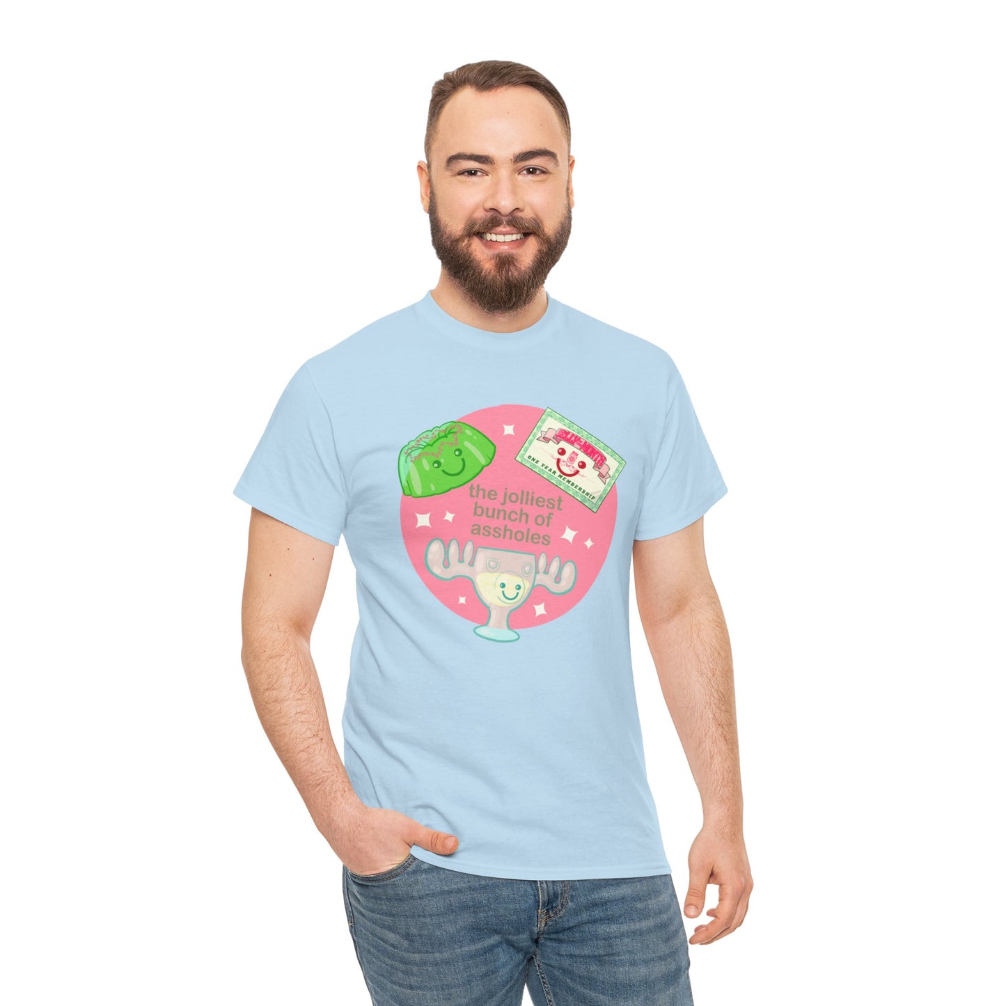 The Jolliest Bunch Of Assholes Unisex Heavy Cotton Tee