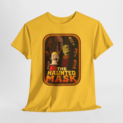 Haunted Mask Unisex Heavy Cotton Tee