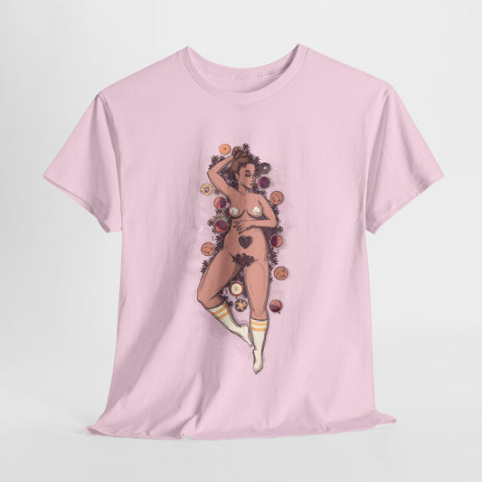Coffee Queen Unisex Heavy Cotton Tee