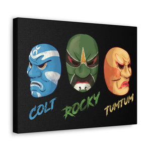 3 Brothers Canvas Gallery Wrapped Art Print