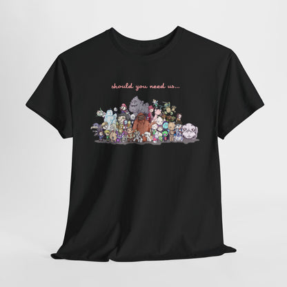 Should You Need Us Extended Unisex Heavy Cotton Tee