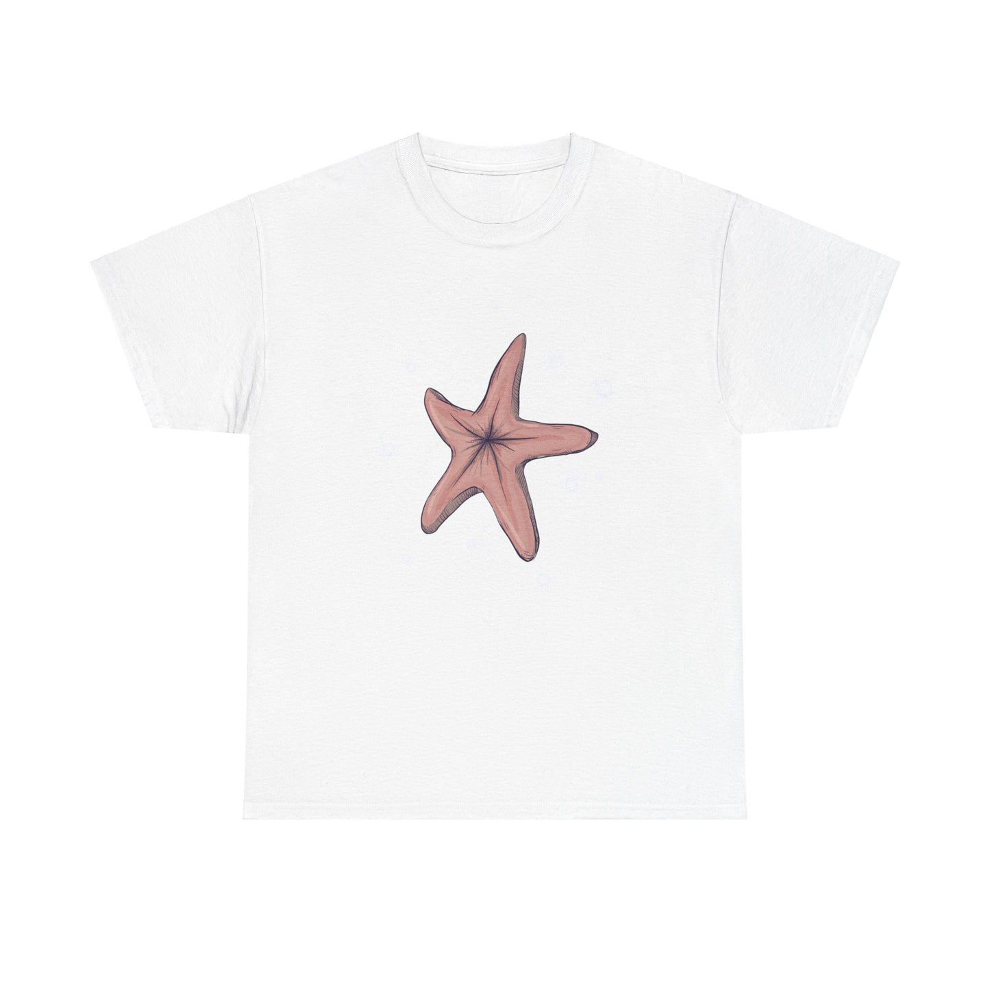 Chocolate Starfish Unisex Heavy Cotton Tee