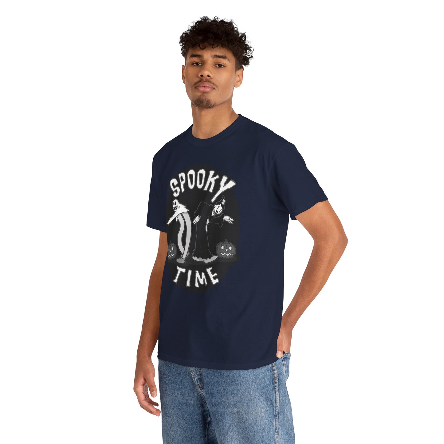 Spooky Time Unisex Heavy Cotton Tee