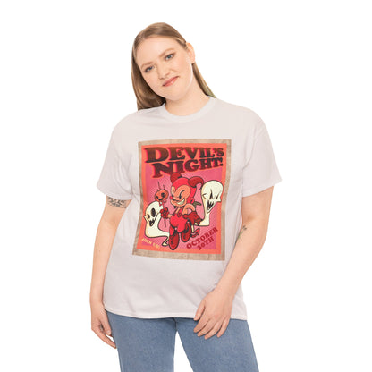 Devil's Night Unisex Heavy Cotton Tee