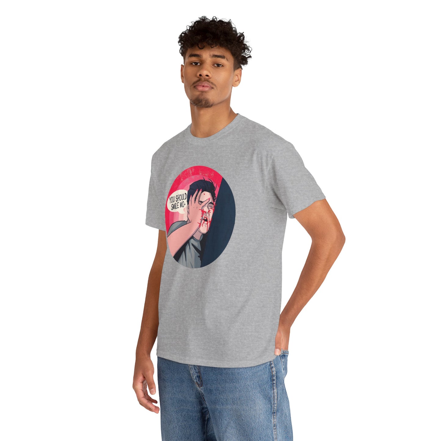 Smile Unisex Heavy Cotton Tee