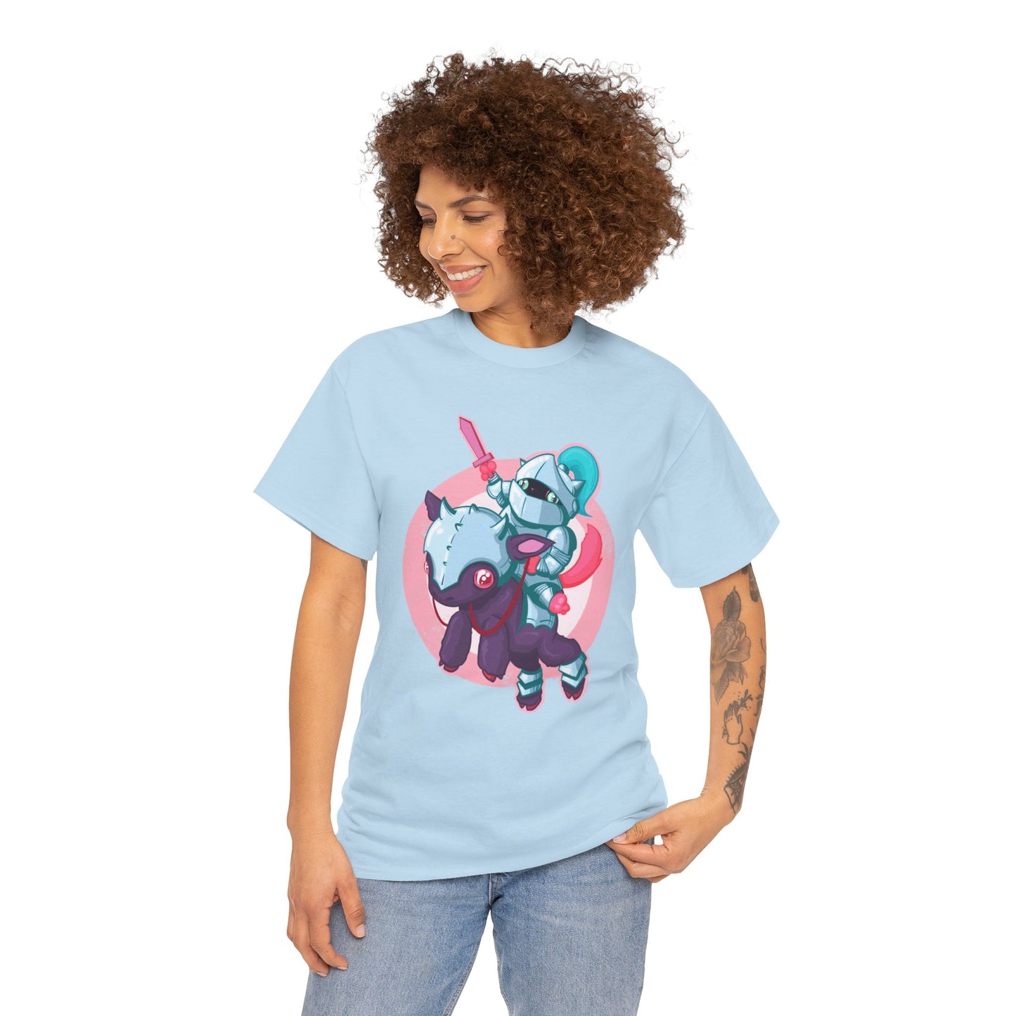 Knight In Shining Armor Unisex Heavy Cotton Tee
