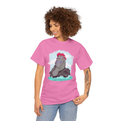 The Big Manatee Unisex Heavy Cotton Tee