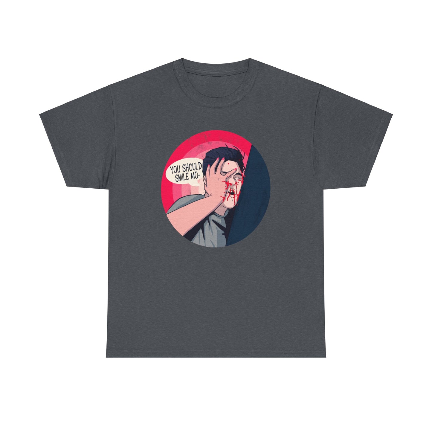 Smile Unisex Heavy Cotton Tee