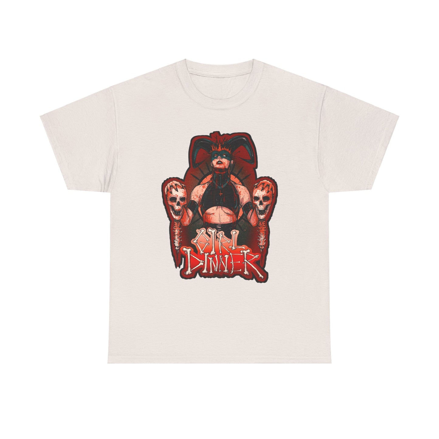 Girl Dinner Unisex Heavy Cotton Tee