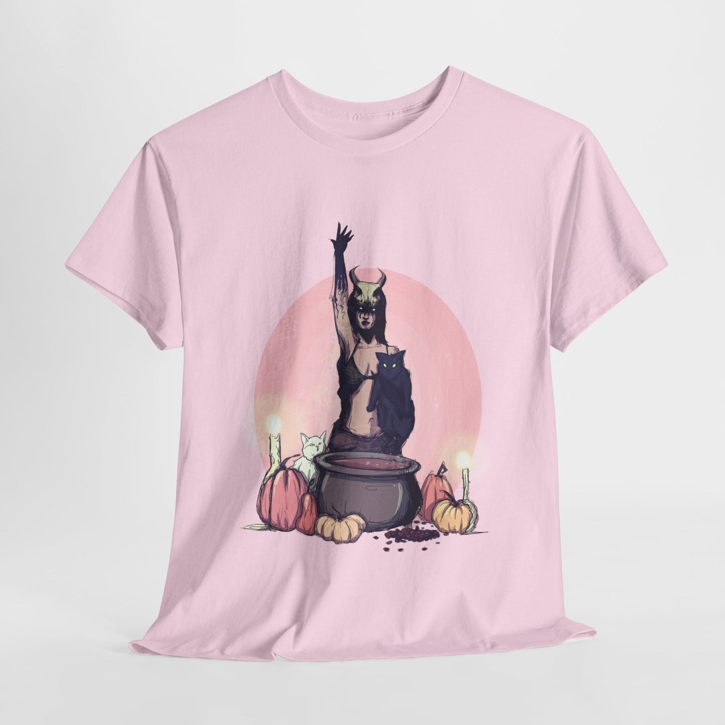 Coffee Witch Unisex Heavy Cotton Tee